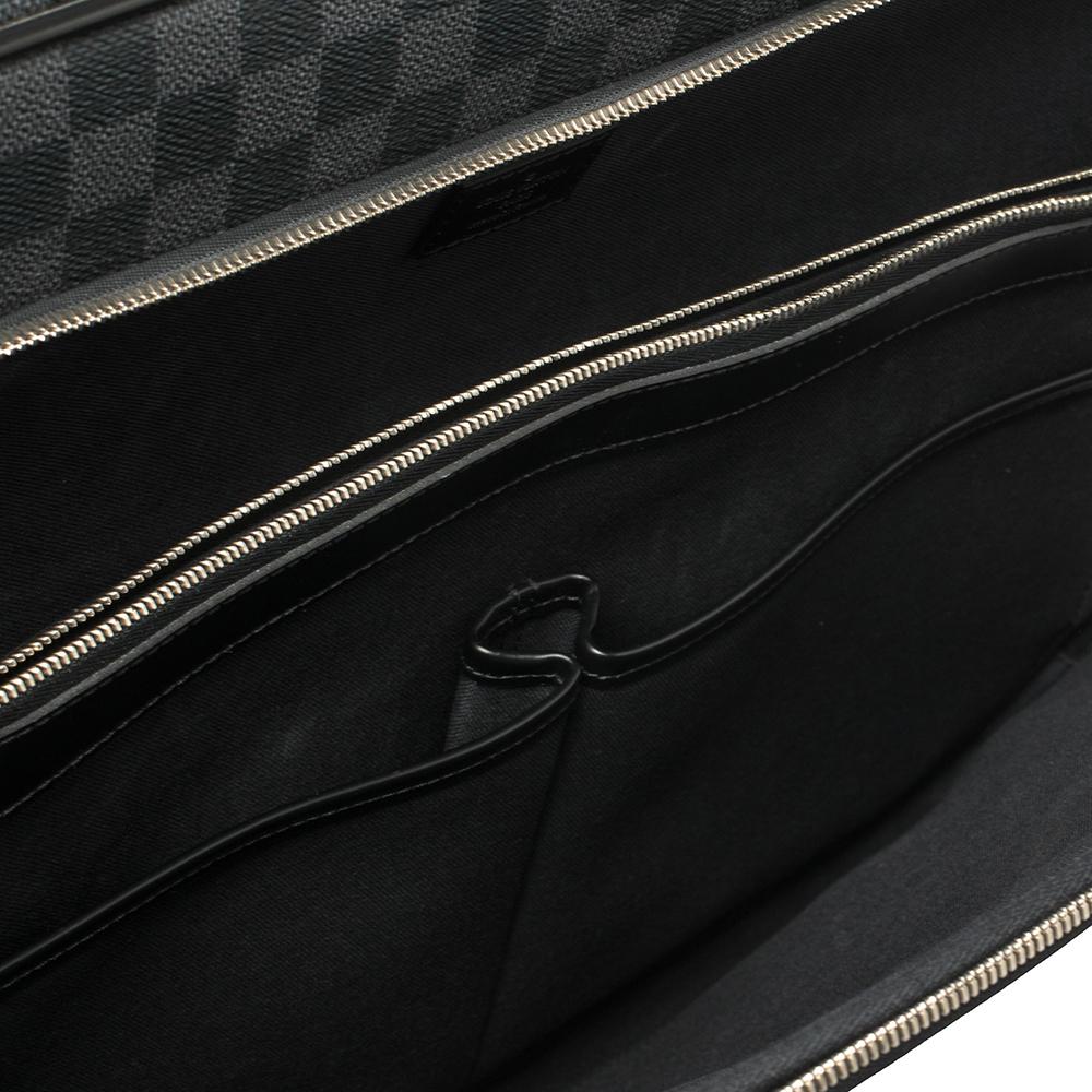 Louis Vuitton Damier Graphite Canvas Pilot Case Luggage 3