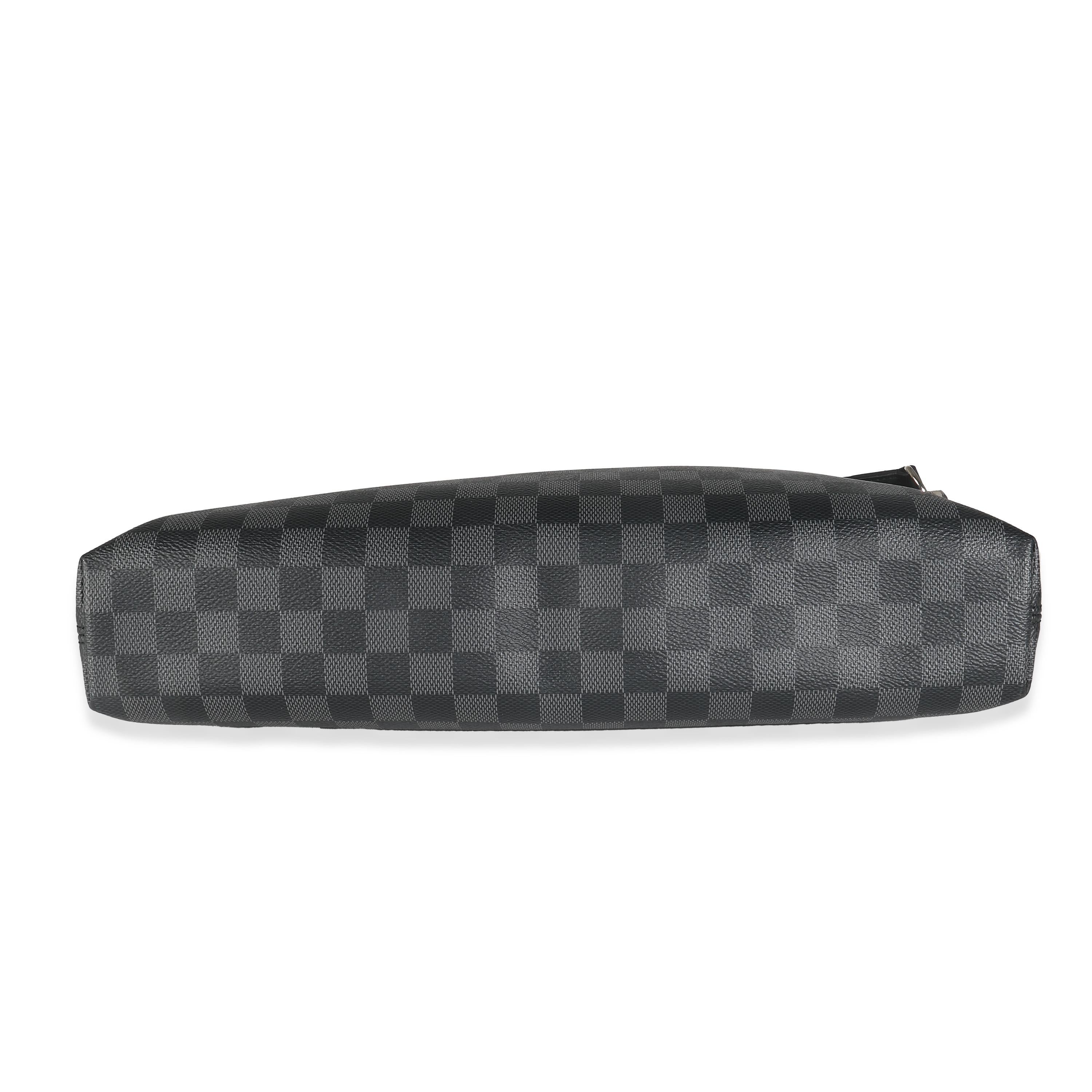 Louis Vuitton Damier Graphite Canvas Porte Documents Jour NM For Sale 2