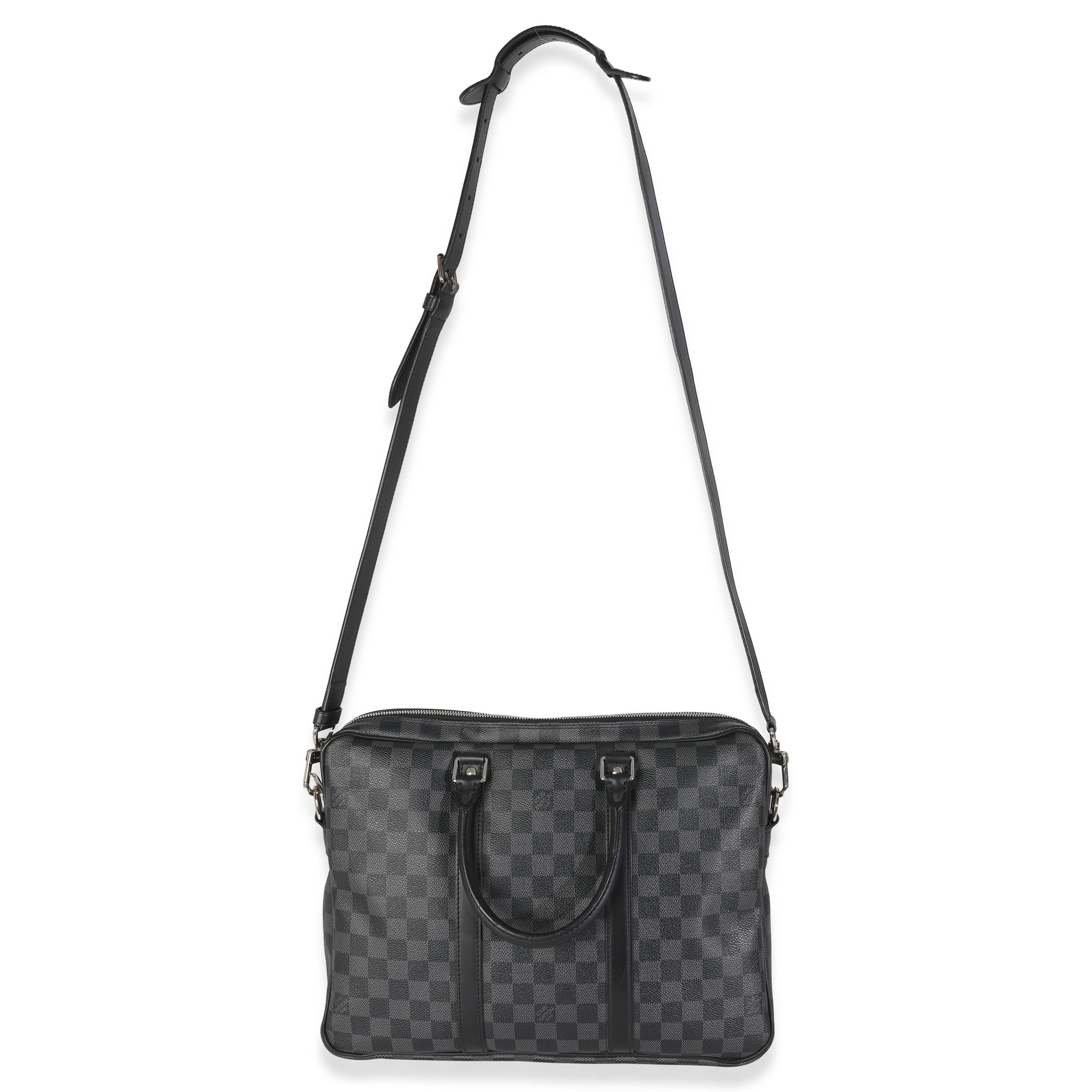 Louis Vuitton Damier Graphite Canvas Porte Documents PM For Sale 1