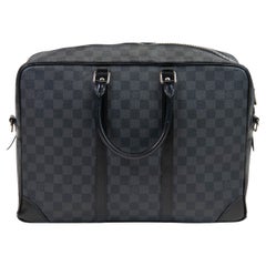 Louis Vuitton Damier Graphite Canvas Porte Documnets Voyage GM Bag