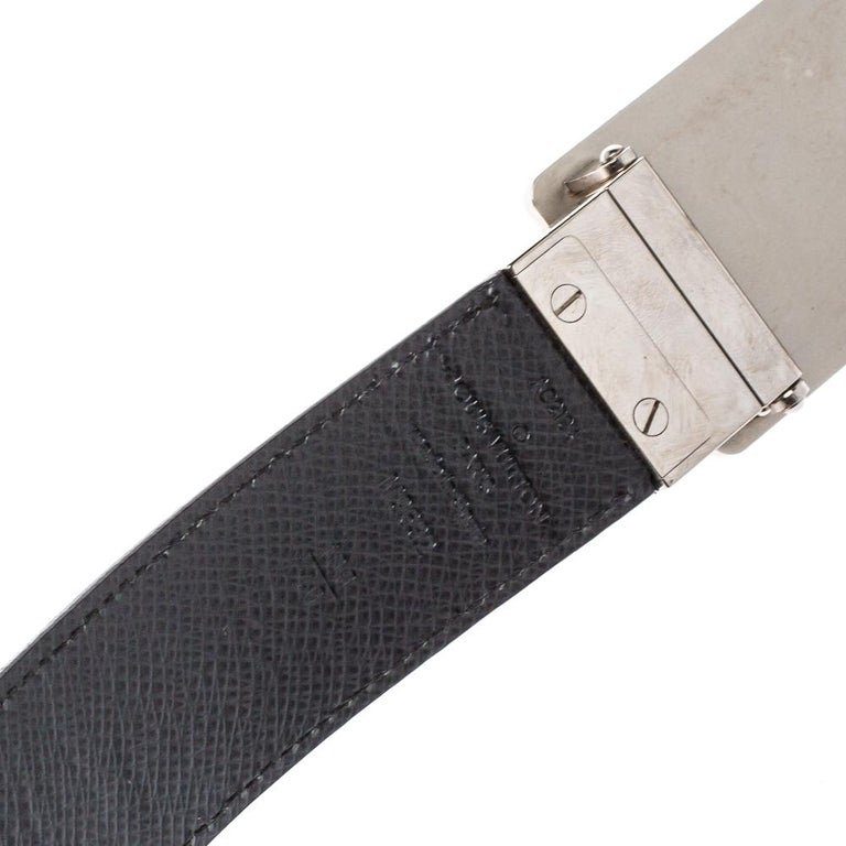 Louis Vuitton Damier Graphite Canvas Reversible Inventeur Belt 100 CM at  1stDibs