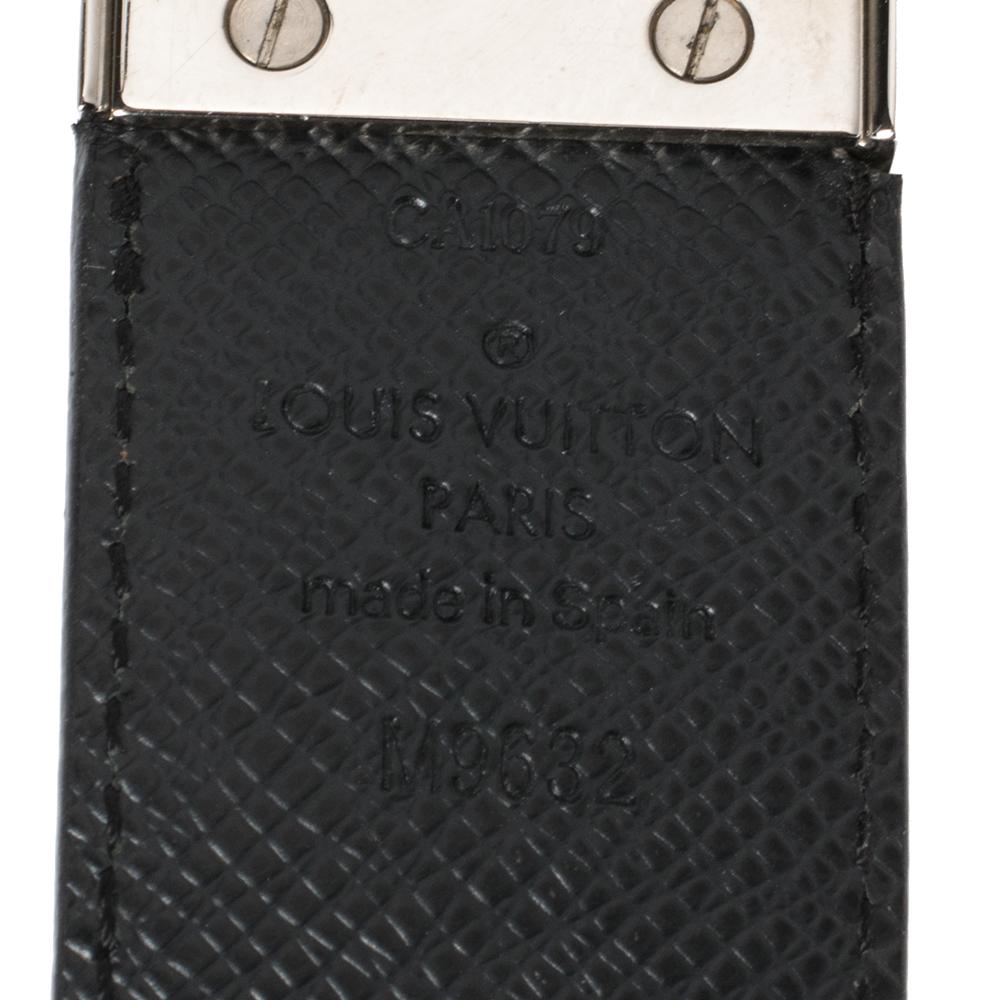 Black Louis Vuitton Damier Graphite Canvas Reversible Inventeur Belt 120 CM