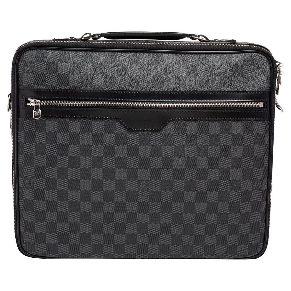 Louis Vuitton Damier Graphite Canvas Sabana Laptop Bag