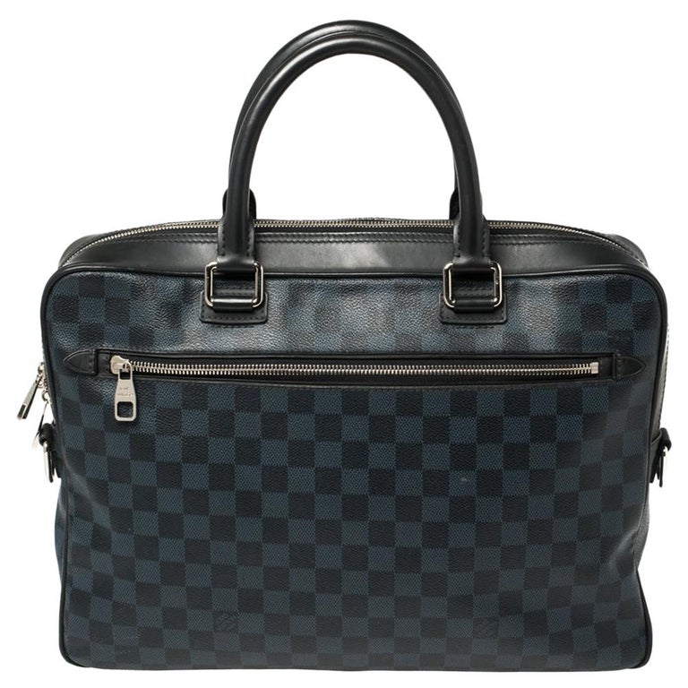 Louis Vuitton Damier Graphite Canvas Steeve Briefcase Bag at 1stDibs