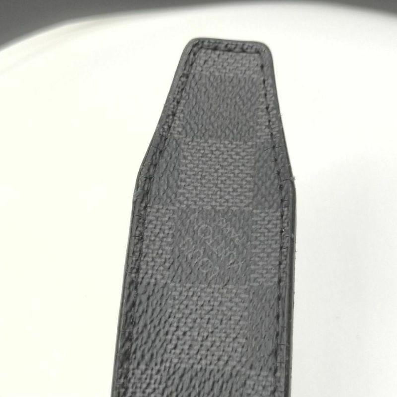 Louis Vuitton Damier Graphite Ceinture Pont Neuf Belt 860823 For Sale 4