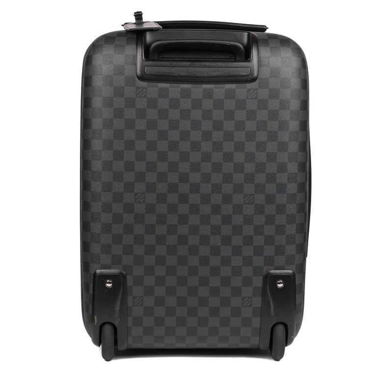 Louis Vuitton Pegase Luggage Damier Graphite 55 Black