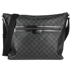 LOUIS VUITTON Damier Graphite Coated Canvas Mick PM