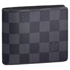 Louis Vuitton Damier Graphite Coated canvas Slender wallet