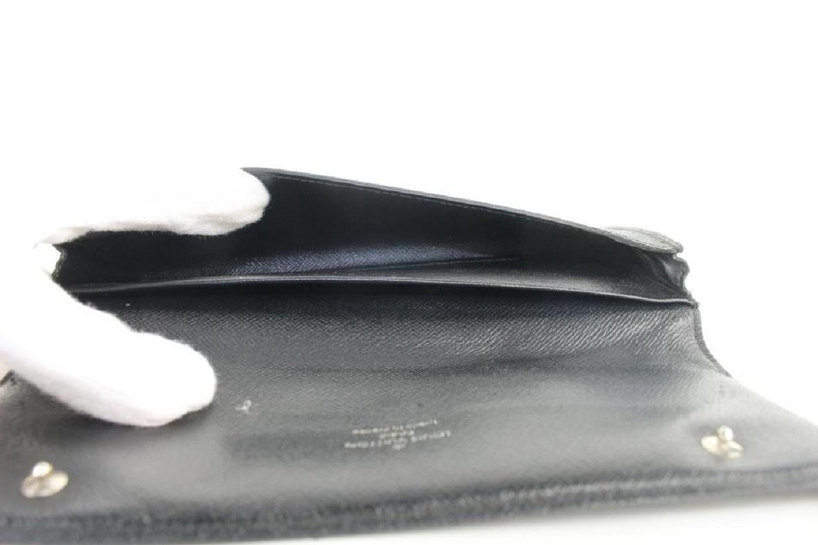 Modulbare, kompakte Damier Graphit-Brieftasche von Louis Vuitton 850 Einlegeböden48 im Zustand „Gut“ im Angebot in Dix hills, NY