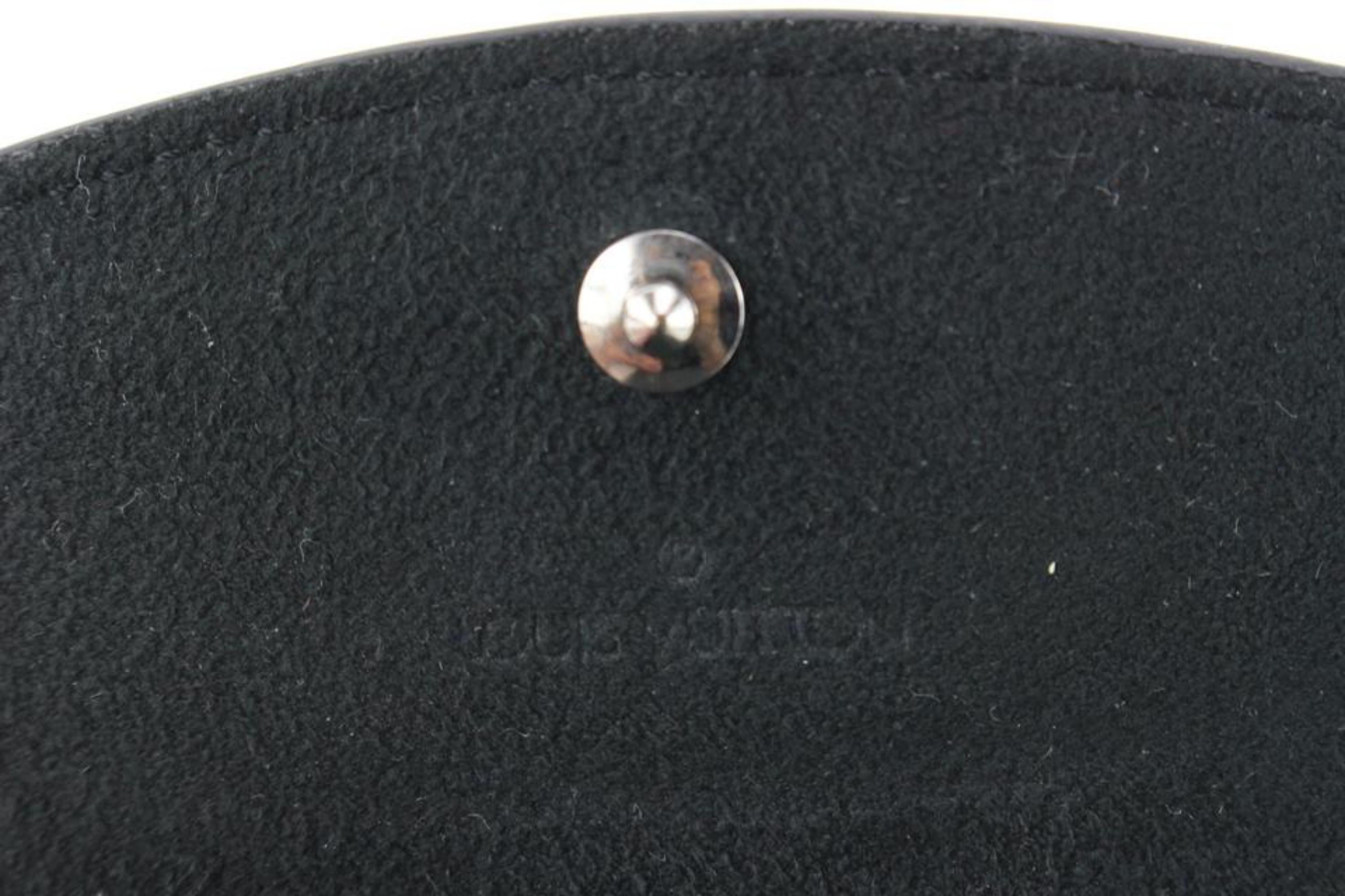Louis Vuitton Damier Graphite Cufflink Pouch Case Holder 96lk616s For Sale 5