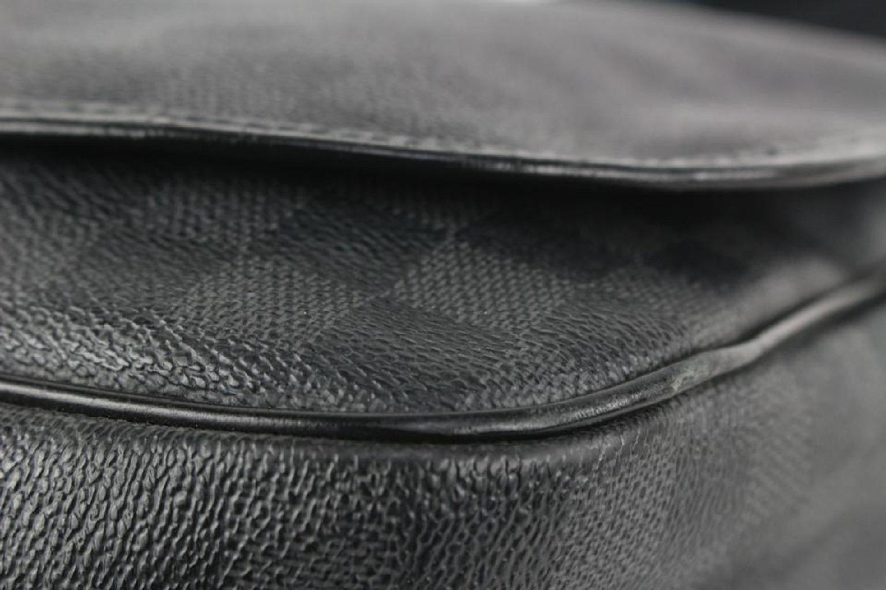 Louis Vuitton Damier Graphite Daniel GM Messenger Flap Bag 105lv12 3