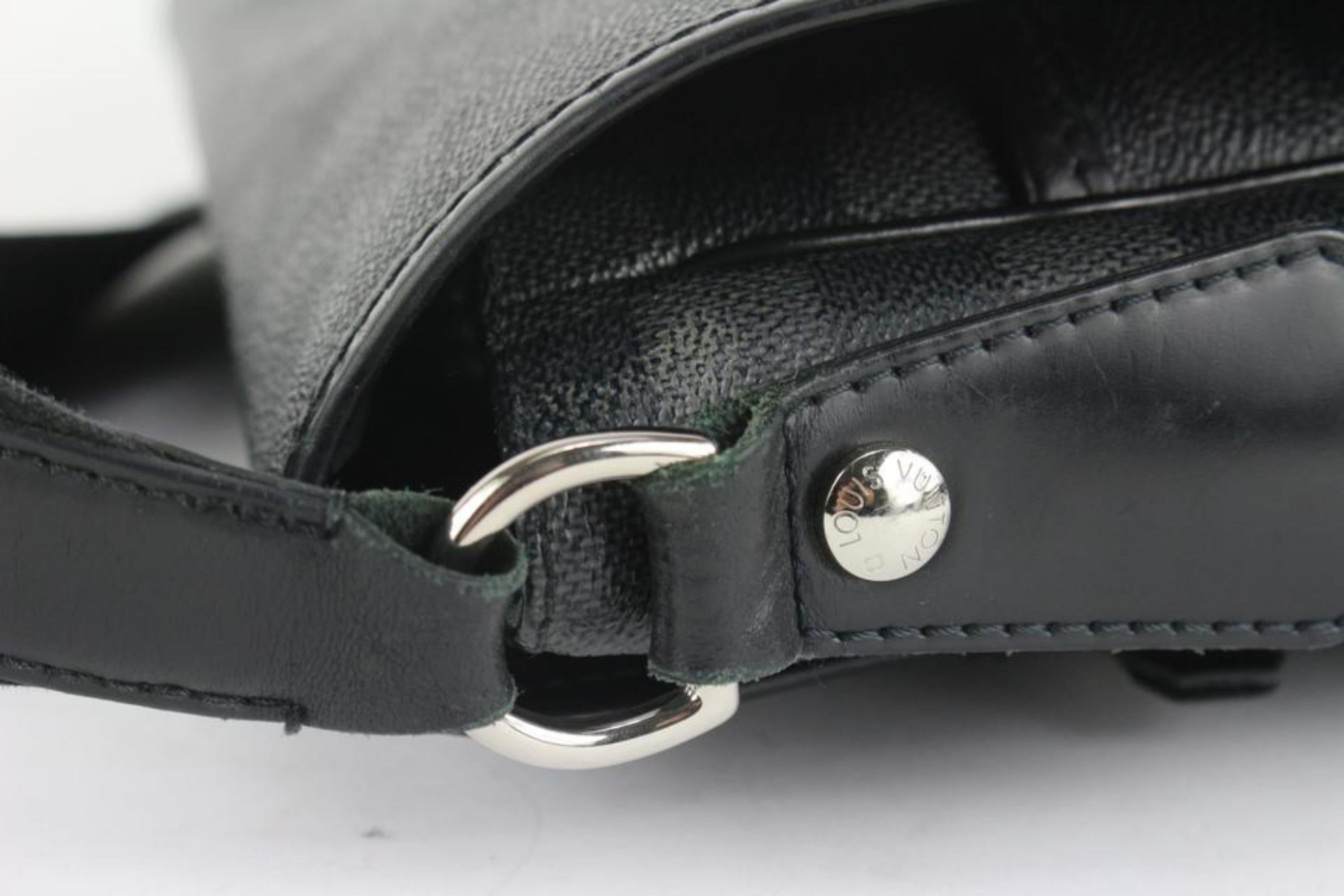 Louis Vuitton Damier Graphite Daniel MM Messenger Crossbody 114lv50 1