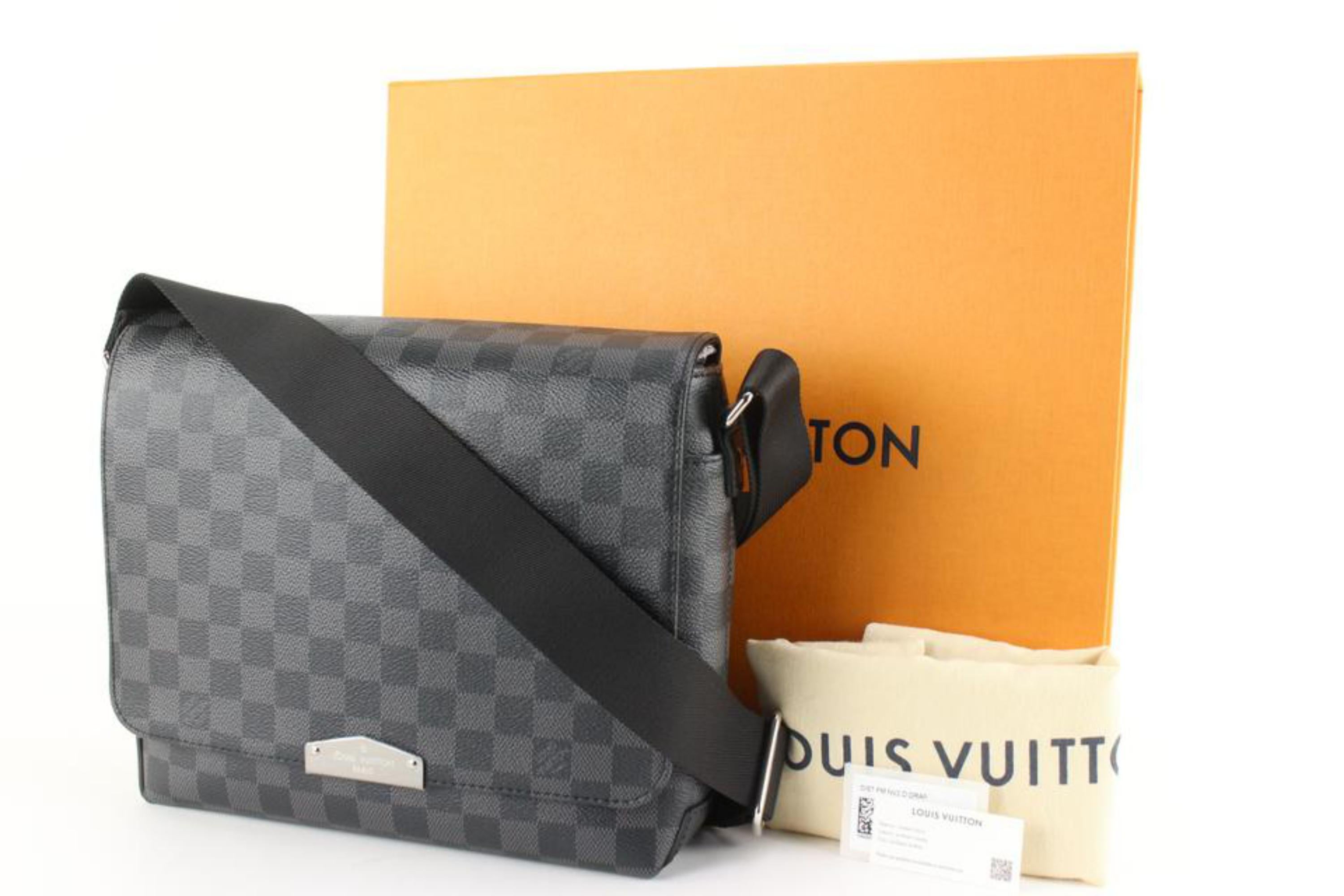 Louis Vuitton Damier Graphite District PM New Model 89lk826s 4