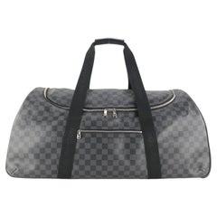 Louis Vuitton Damier Graphite Practical Keepall Bandouliere Duffle 231LV504  at 1stDibs