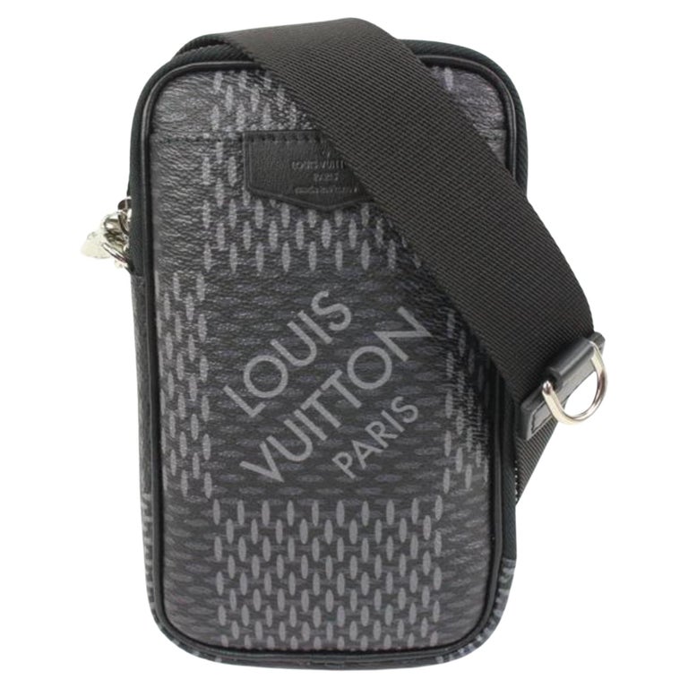 Louis Vuitton Damier Graphite Giant Modular Pouch Crossbody 27lk321s For  Sale at 1stDibs