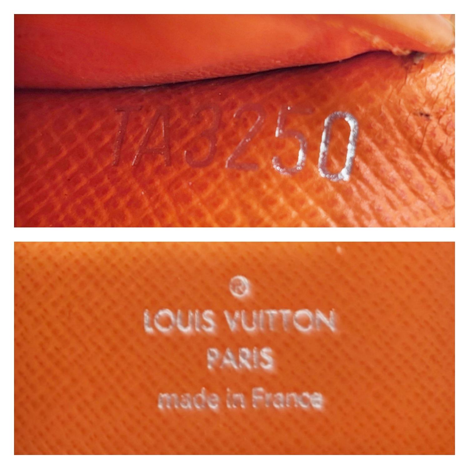 Louis Vuitton Damier Graphite Giant Pocket Organizer Orange 1