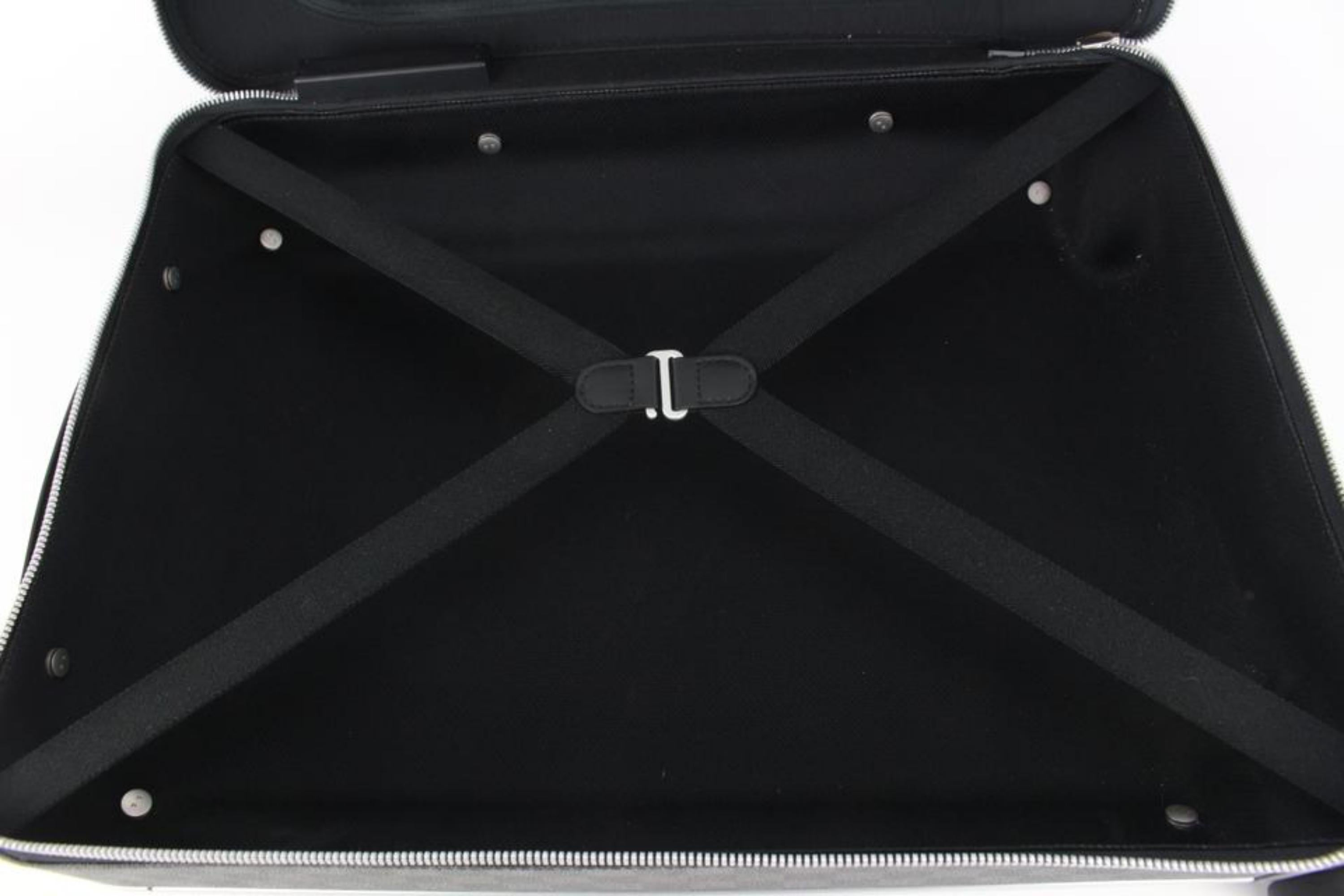 Louis Vuitton Damier Graphite Horizon 55 Rolling Luggage 60lk518s 4