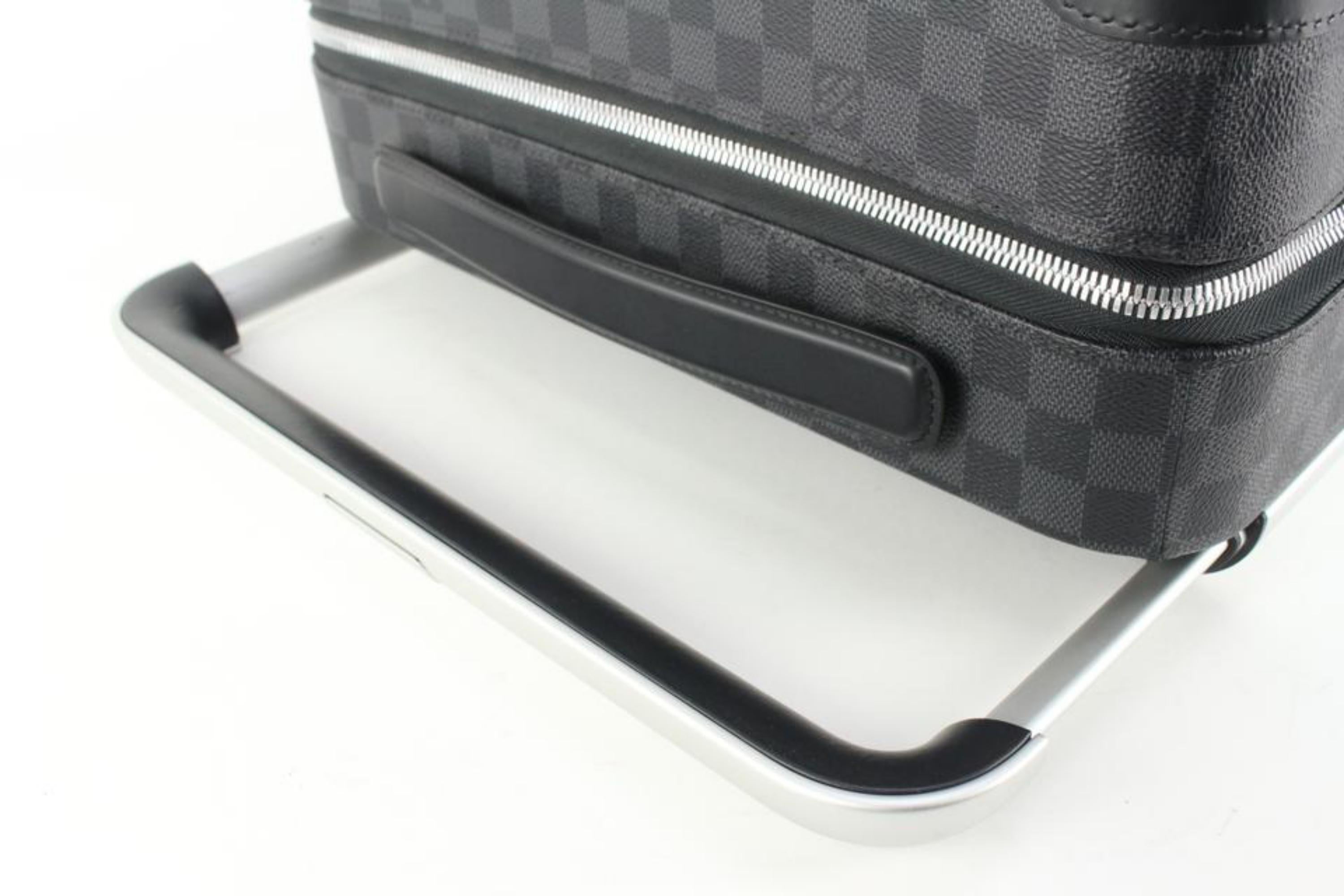 Louis Vuitton Damier Graphite Horizon 55 Rolling Luggage 60lk518s 1