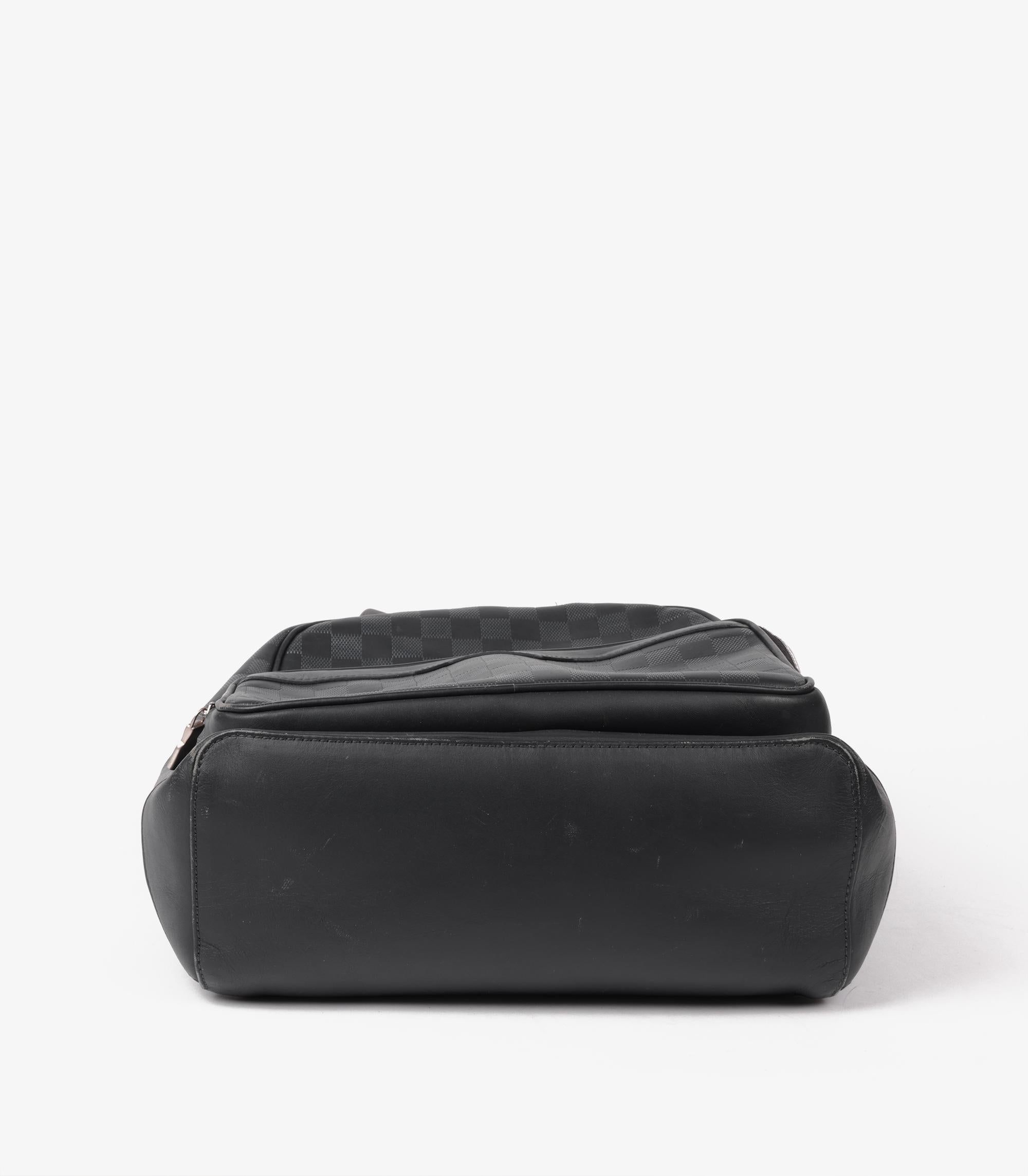 Louis Vuitton Damier Graphite Ifini Calfskin Leather Campus Backpack For Sale 1