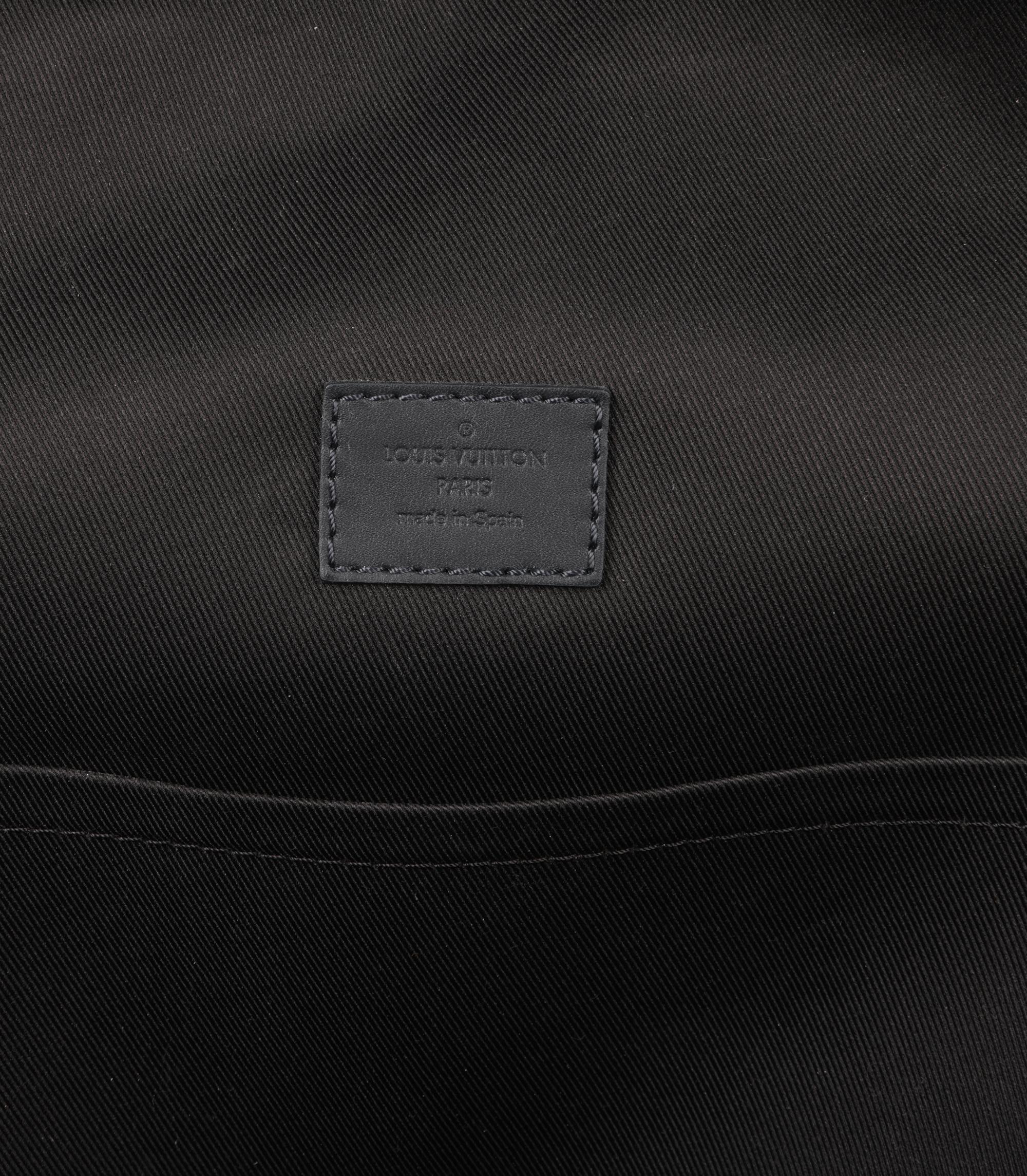 Louis Vuitton Damier Graphite Ifini Calfskin Leather Campus Backpack For Sale 2