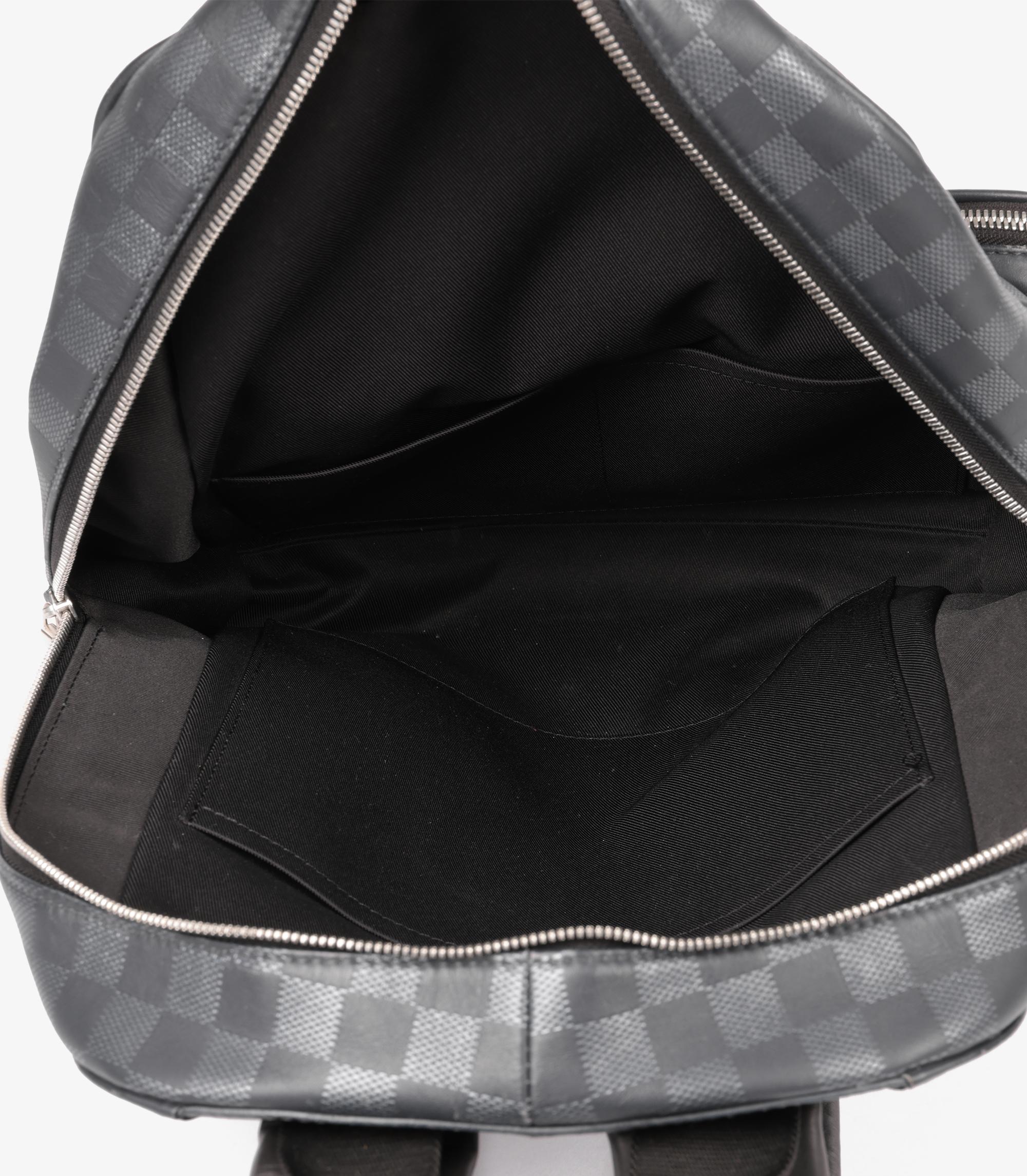 Louis Vuitton Damier Graphite Ifini Calfskin Leather Campus Backpack For Sale 3