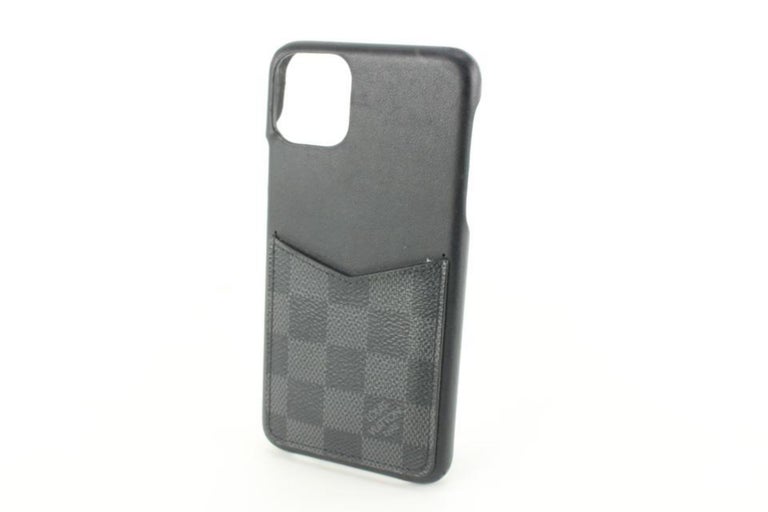Louis Vuitton Damier Graphite iPhone 11 Pro Max 98lk616 For Sale at 1stDibs
