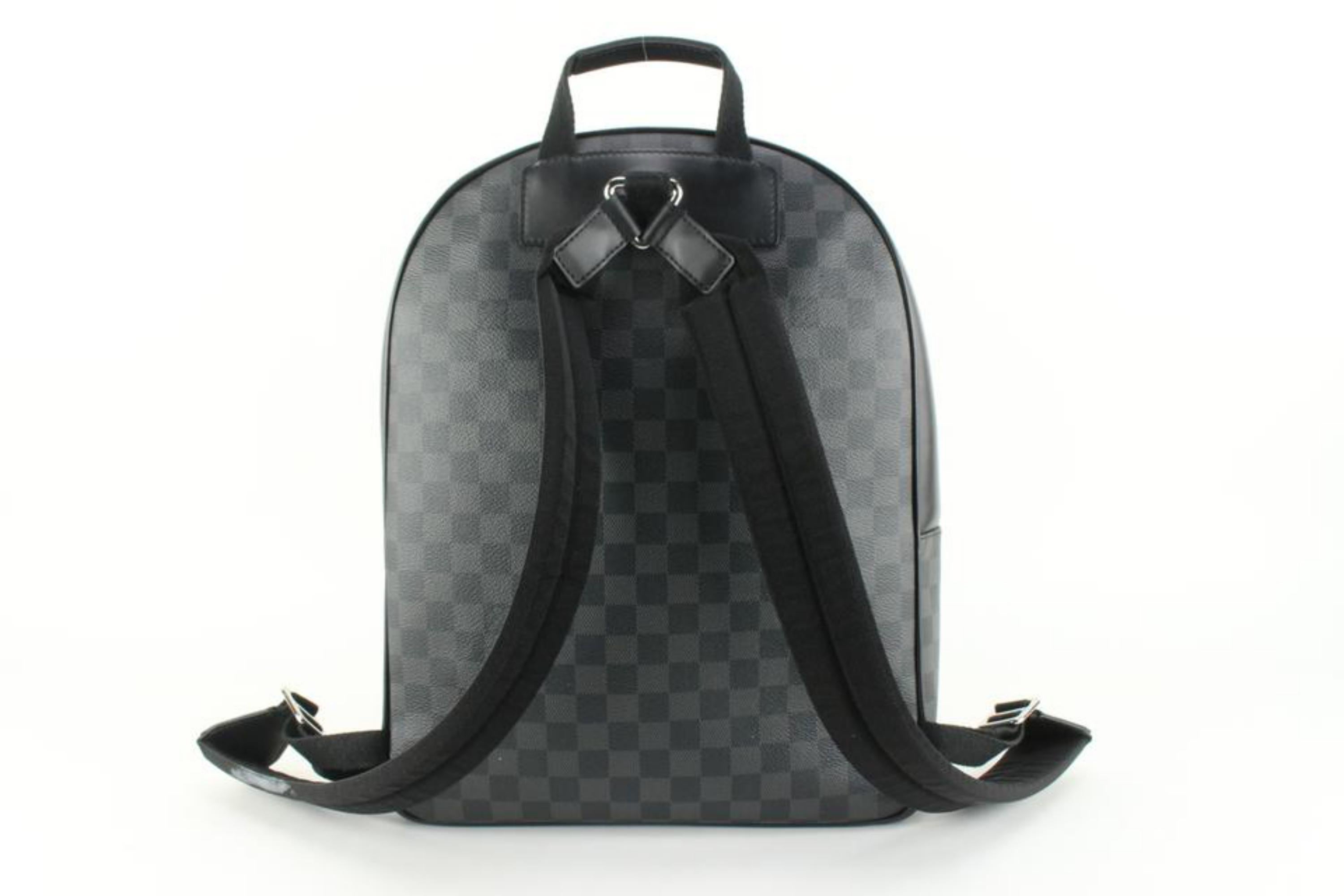 Louis Vuitton Damier Graphite Josh Backpack 87lk727s In Good Condition In Dix hills, NY