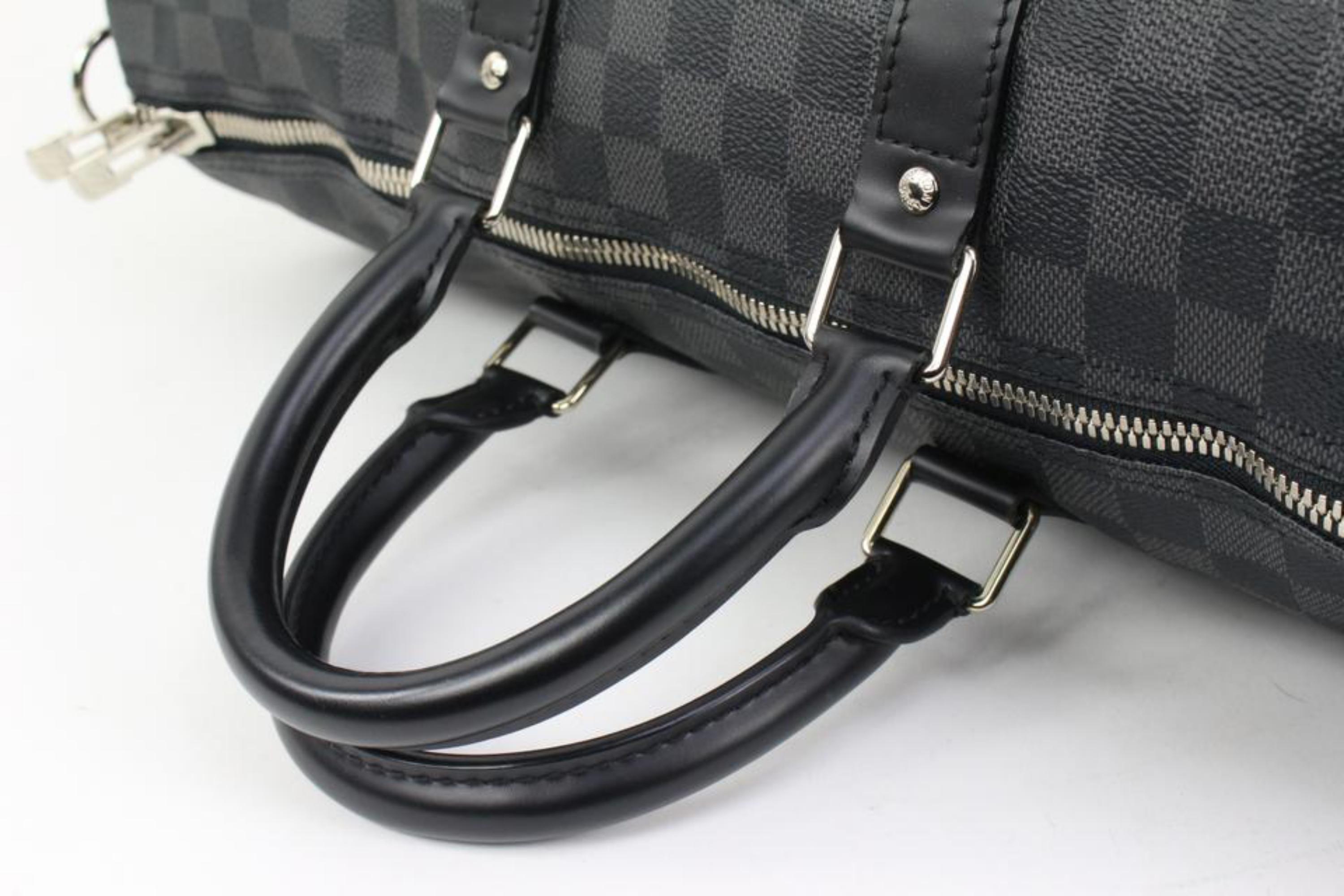 Louis Vuitton Damier Graphite Keepall 45 Duffle Bag 82lk328s 1