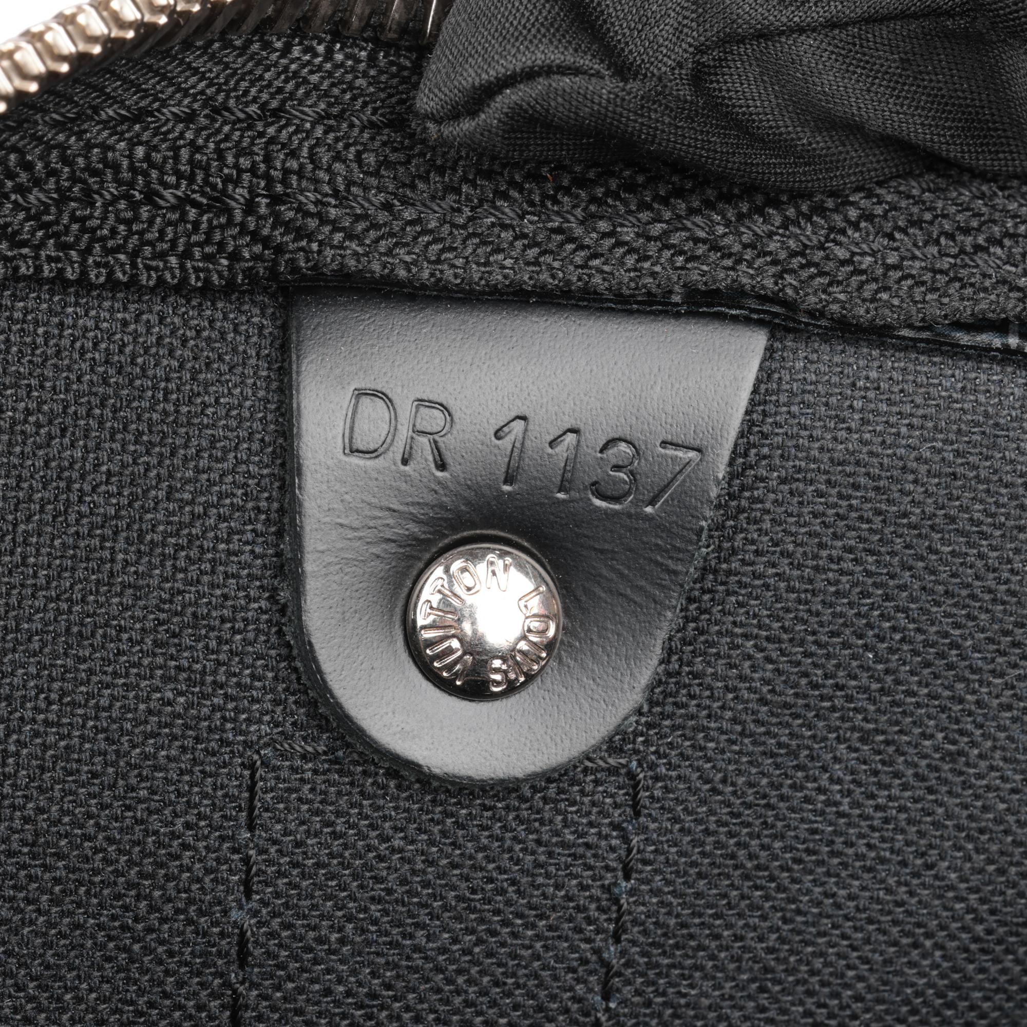 LOUIS VUITTON Damier Graphite Keepall 55 Bandoulière 6