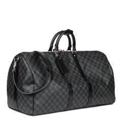 LOUIS VUITTON Damier Graphite Keepall 55 Bandoulière