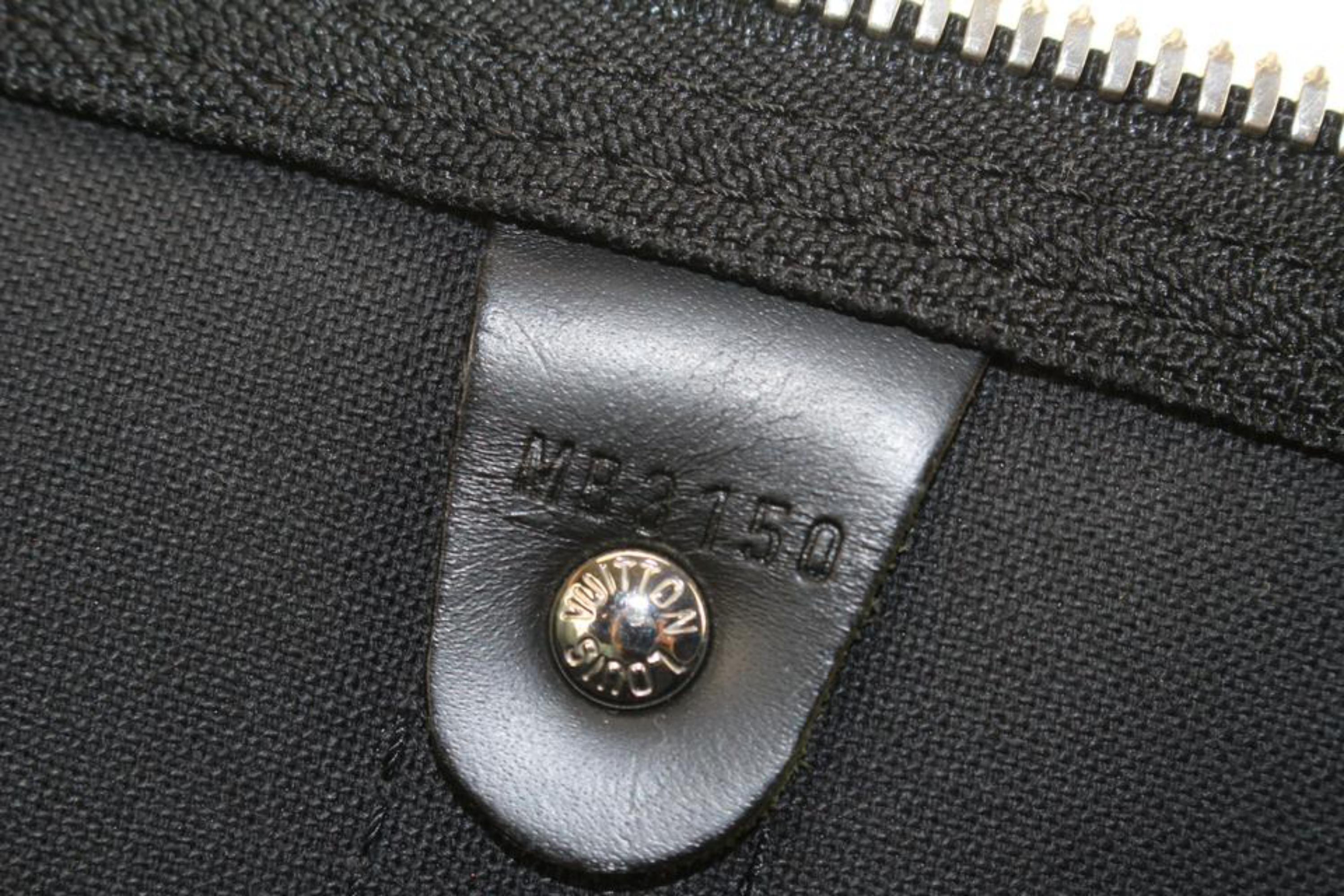 Louis Vuitton Damier Graphite Keepall Bandouliere 45 4530LK810S For Sale 4