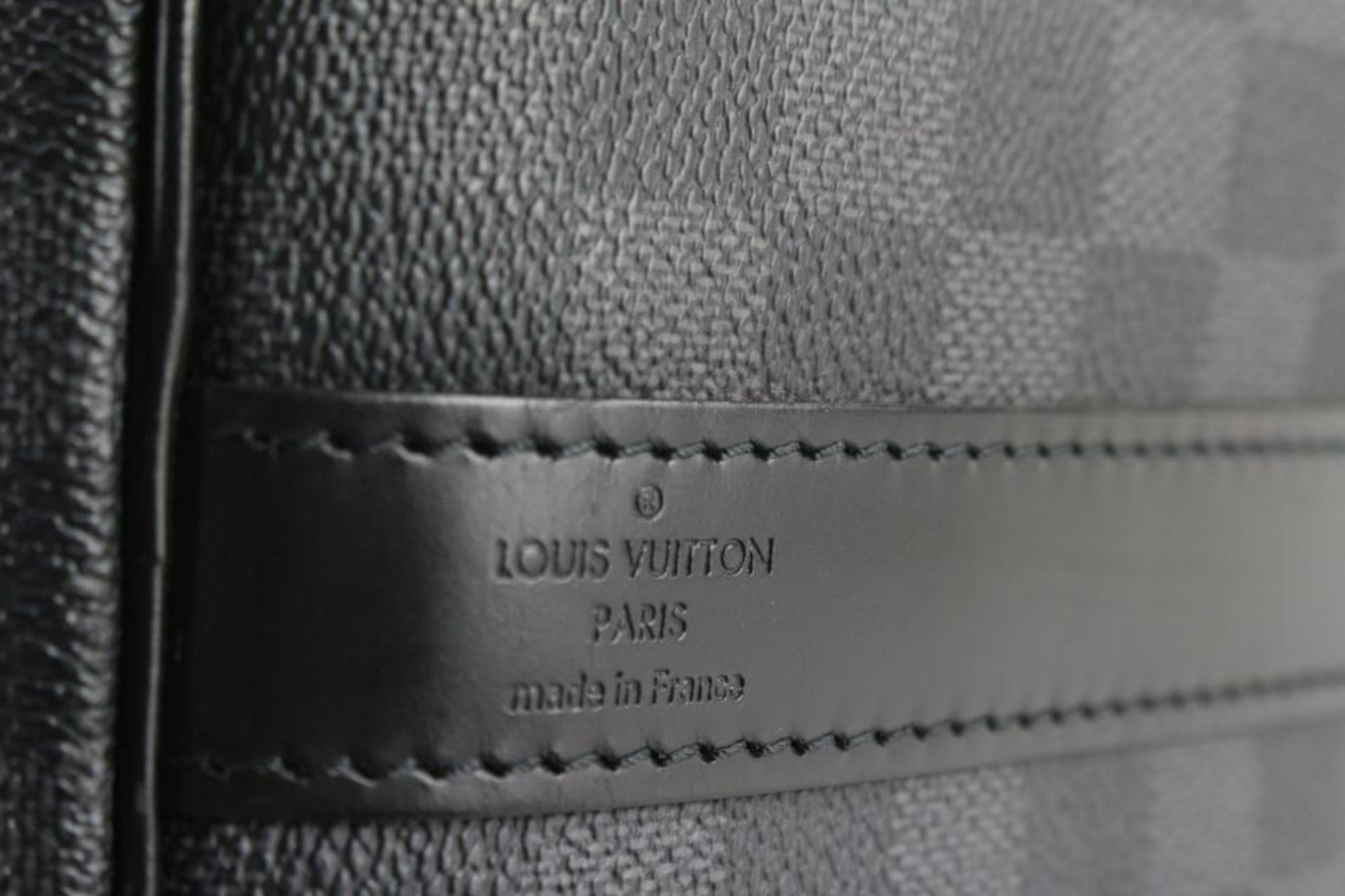Louis Vuitton Damier Graphite Keepall Bandouliere 45 4530LK810S For Sale 1