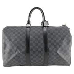 Louis Vuitton Damier Graphite Keepall Bandouliere 45 4530LK810S