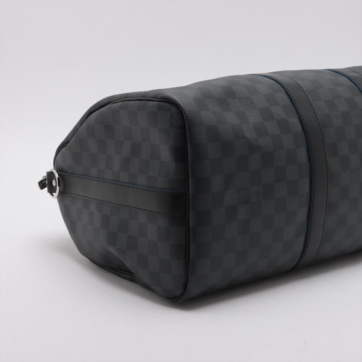 Louis Vuitton Damier Graphite Keepall Bandoulière 45 * PRECODER * en vente 1