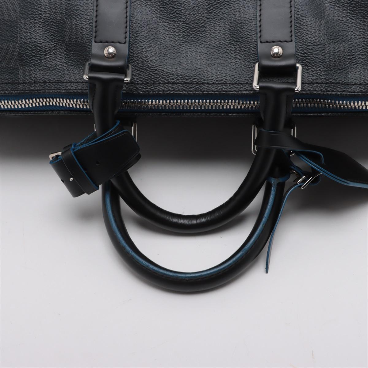 Louis Vuitton Damier Graphite Keepall Bandoulière 45 * PRECODER * en vente 2