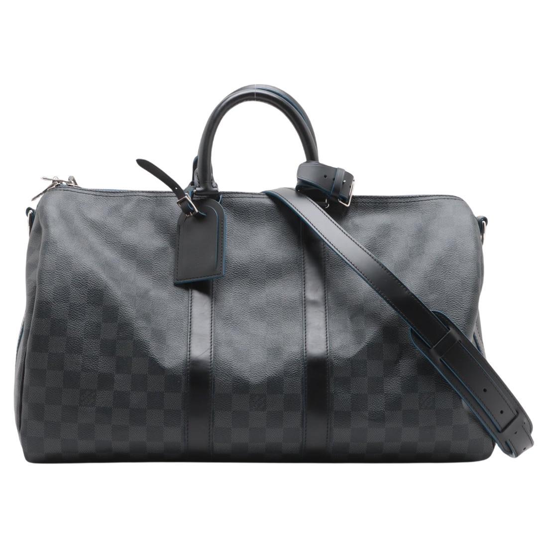 Louis Vuitton Damier Graphite Keepall Bandoulière 45 * PRECODER * en vente