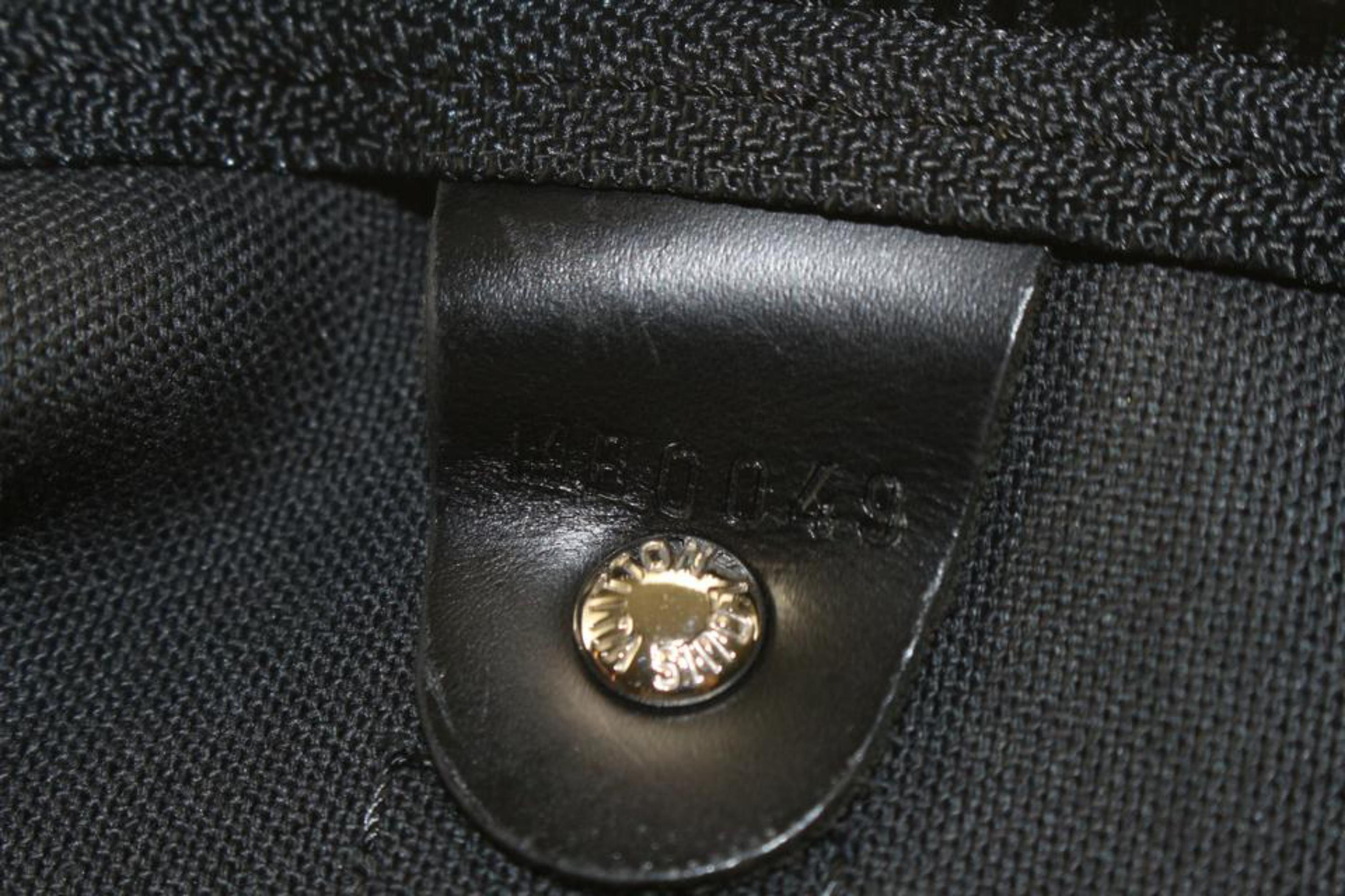 Louis Vuitton - Bandoulière Keepall Damier Graphite 55 avec sangle 9lk822 en vente 3
