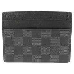 Louis Vuitton Damier Graphite Large Card Holder Wallet Case Insert 1LVA726