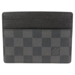 Louis Vuitton Damier Graphite Large Card Holder Wallet Case Insert 24lk413s