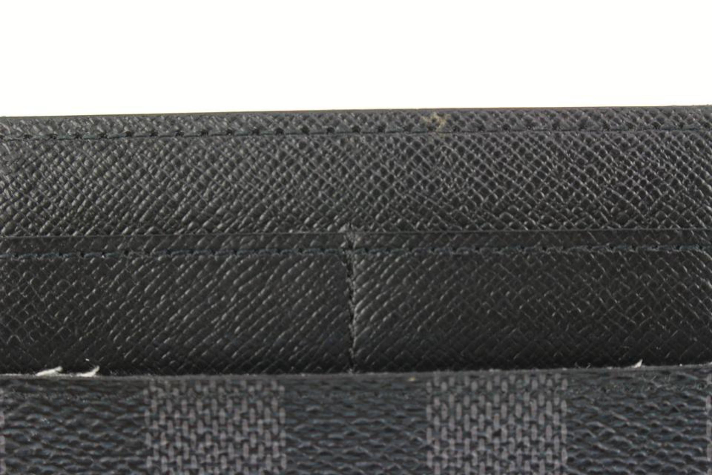 Louis Vuitton Damier Graphite Large Card Holder Wallet Case Insert 25lk413s For Sale 4