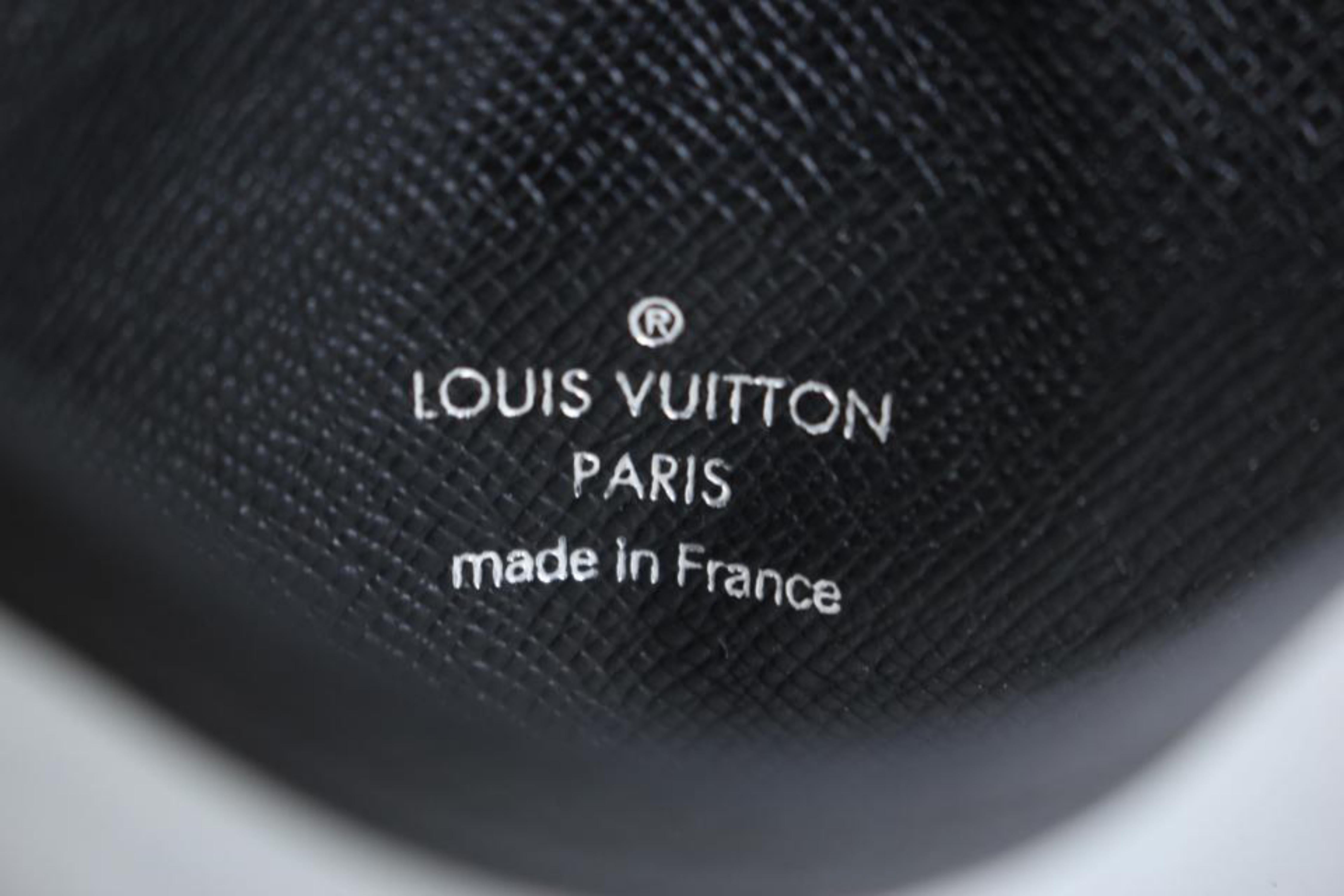 Louis Vuitton Damier Graphite Long Card Case 10lt916 Wallet For Sale 5