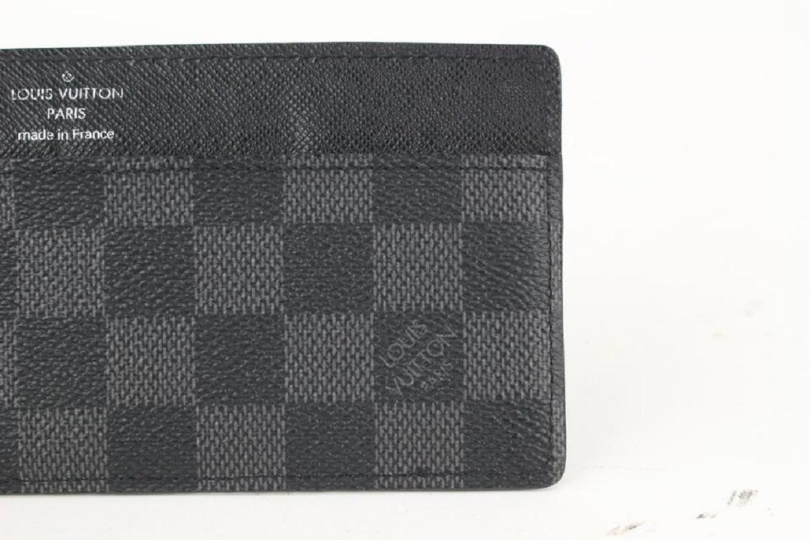 Louis Vuitton Damier Graphite Long Card Holder Wallet Insert 98lv49 6
