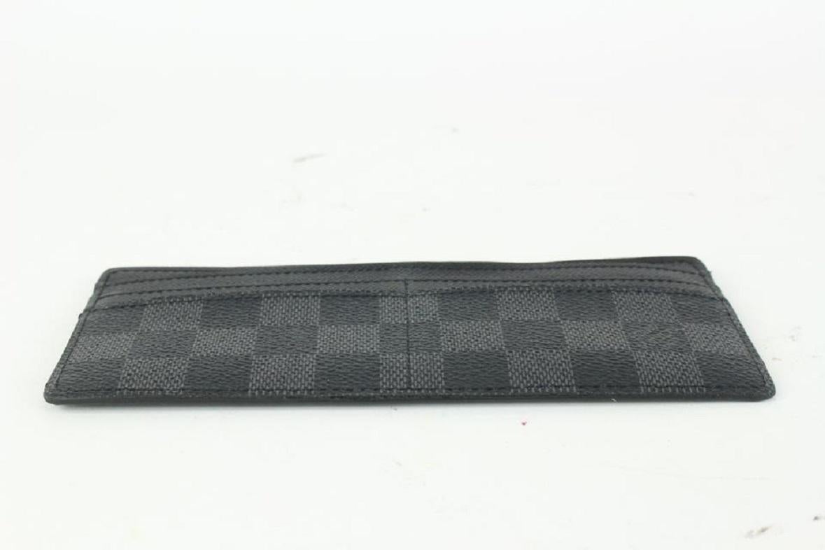 Louis Vuitton Damier Graphite Long Card Holder Wallet Insert 98lv49 3