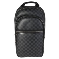 Louis Vuitton Michael Backpack Damier Graphite at 1stDibs  black checkered lv  backpack, michael backpack louis vuitton