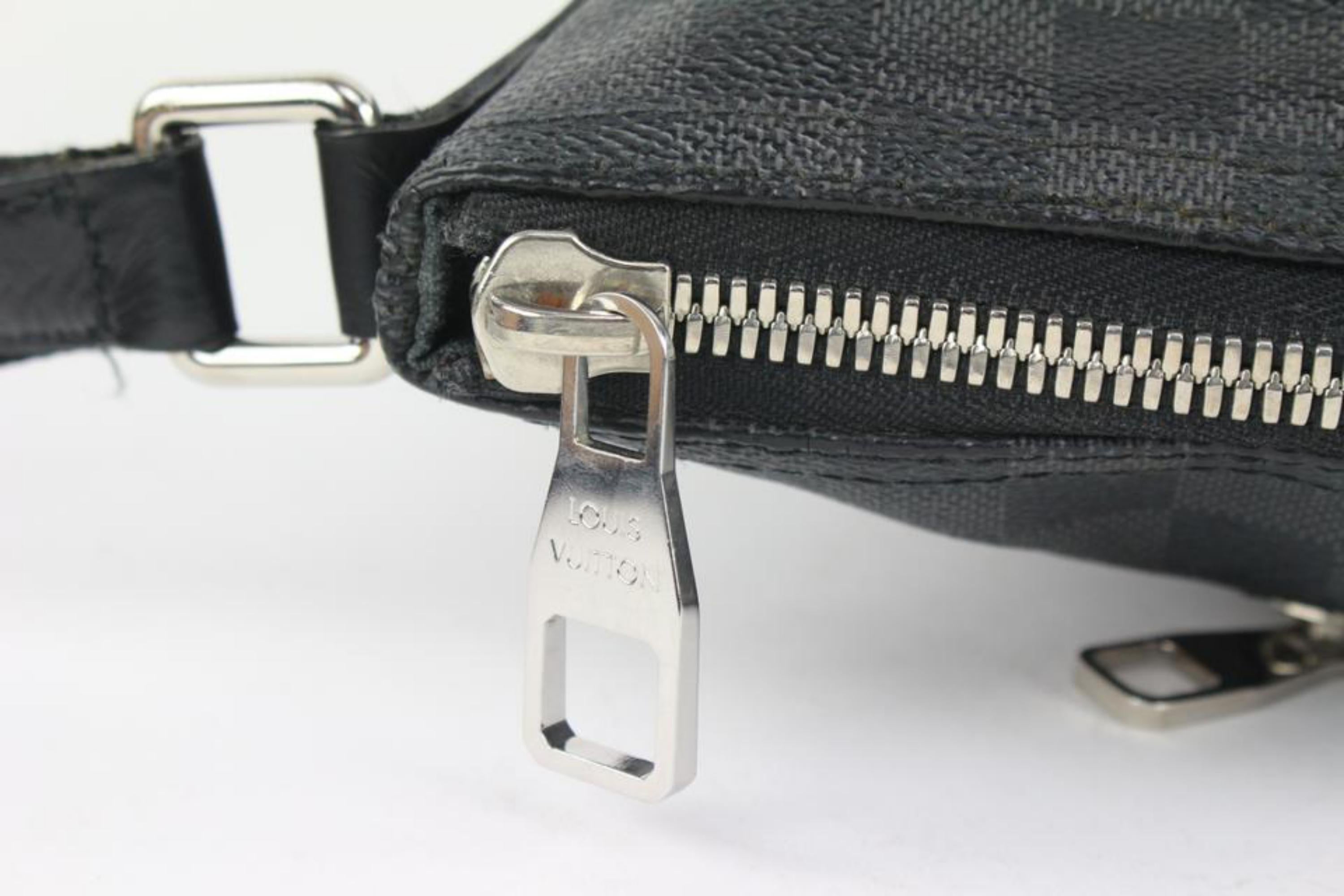 Louis Vuitton Damier Graphite Mick MM Crossbody Messenger Bag 1116lv30 3