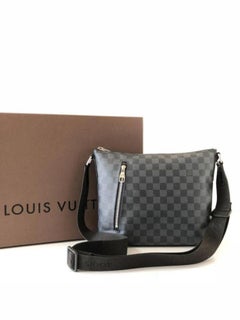Louis Vuitton Damier Graphite Mick Pm Cross Body 231156 Black Coated Canvas Mess