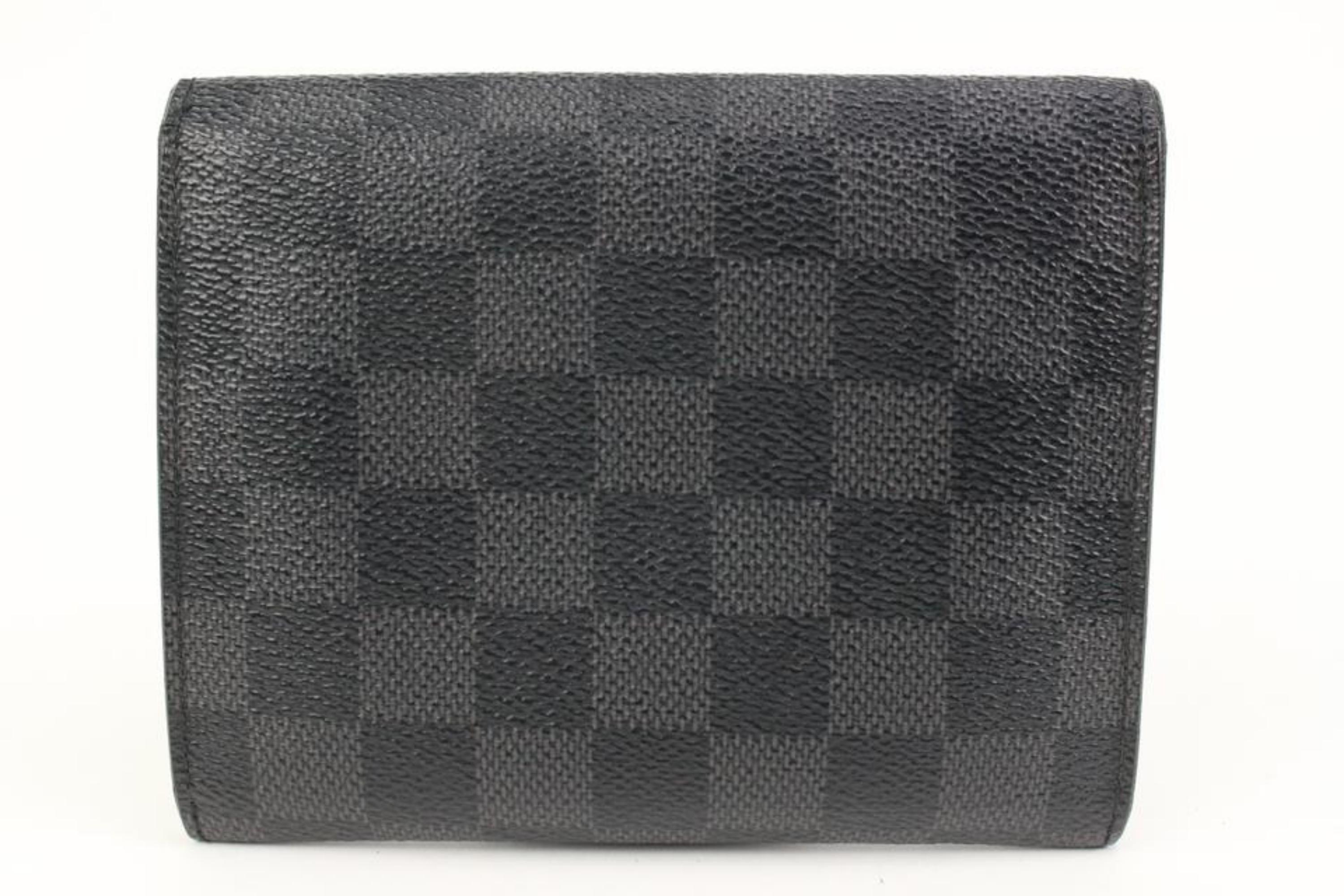 Louis Vuitton Damier Graphite Modulable Compact Snap Wallet 26lk413s 1