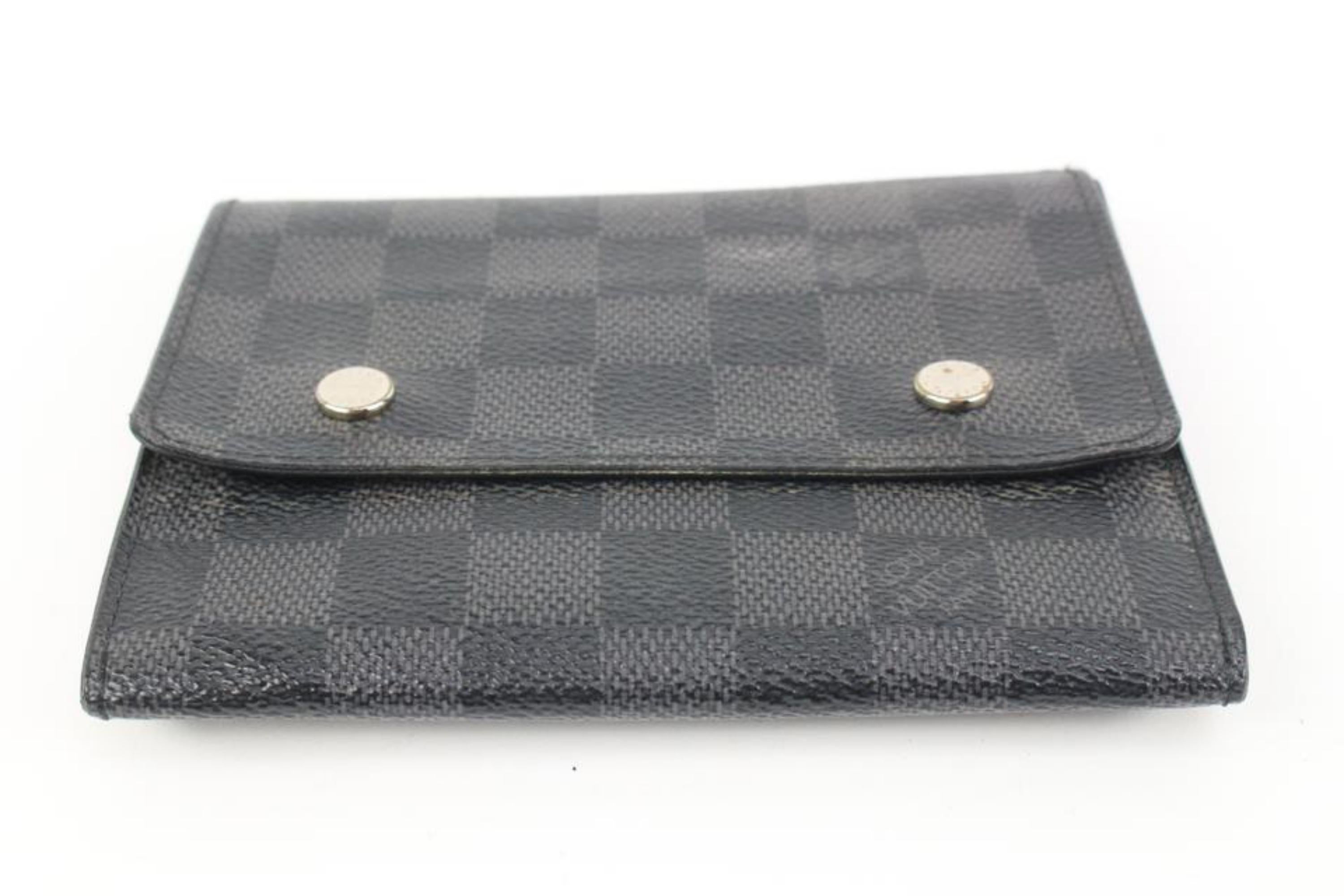 Louis Vuitton Damier Graphite Modulable Compact Snap Wallet 26lk413s 3