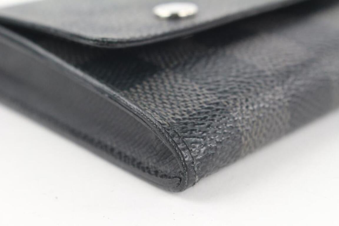 Louis Vuitton Damier Graphite Modulable Long Flap Wallet 303lvs514 6
