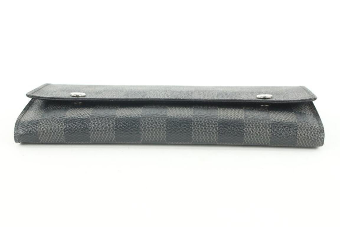 Louis Vuitton Damier Graphite Modulable Long Flap Wallet 303lvs514 4